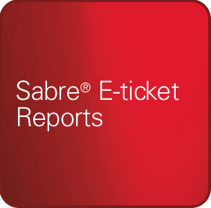 Sabre E-ticket Reports